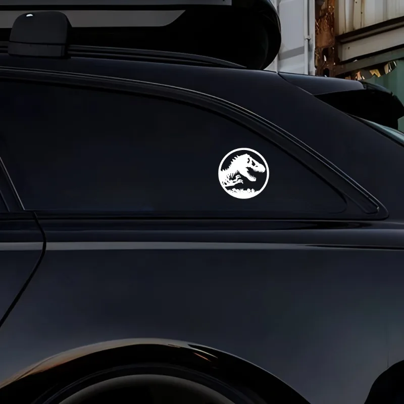 عصر الديناصور لاقط ملصق حائط من الفينيل زجاج الجانب نافذة الجسم تعديل شخصية لاتيه ملصق سيارة مقاوم للماء