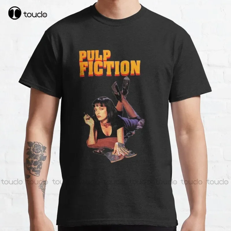 New Pulp Fiction Classic T-Shirt Cotton Tee Shirt S-5Xl T Shirt
