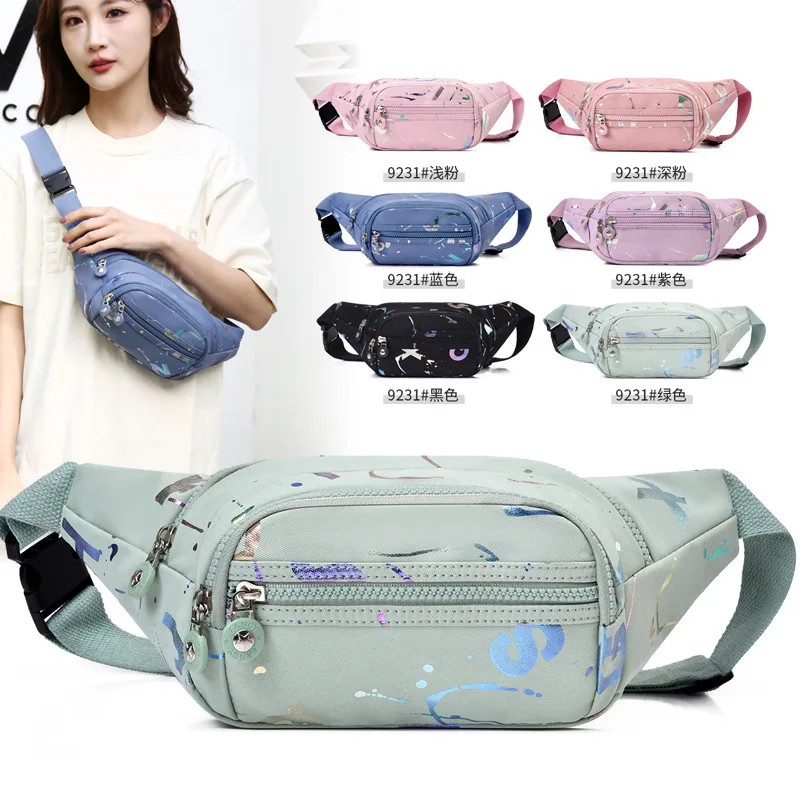 

Fashion Sports Waist Bag Chest Outdoor Waterproof Sports Cycling Hiking Crossbody Bag