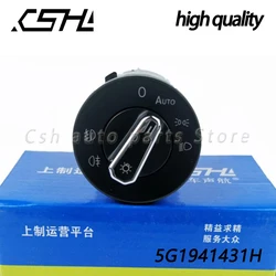 5G1941431H Automatic Headlight control switch knob for VW Passat Jetta Vento Bora Tayron tharu 5G1941431B 5G1941431J 5G1941431
