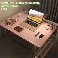 Computer Desk Bed Folding Table Dormitory Laptop Desk Student Study Desks Household Small Table Board White Desk with Drawers