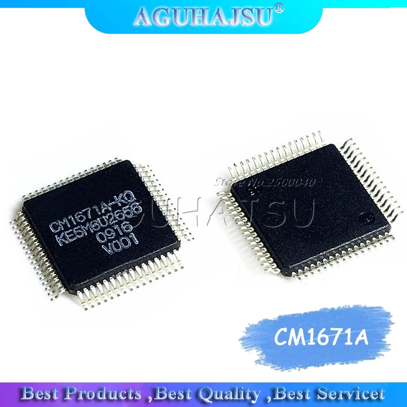 1PCS Brand new original CM1671A-KQ KE5M6U2656 QFP64 LCD logic board chip