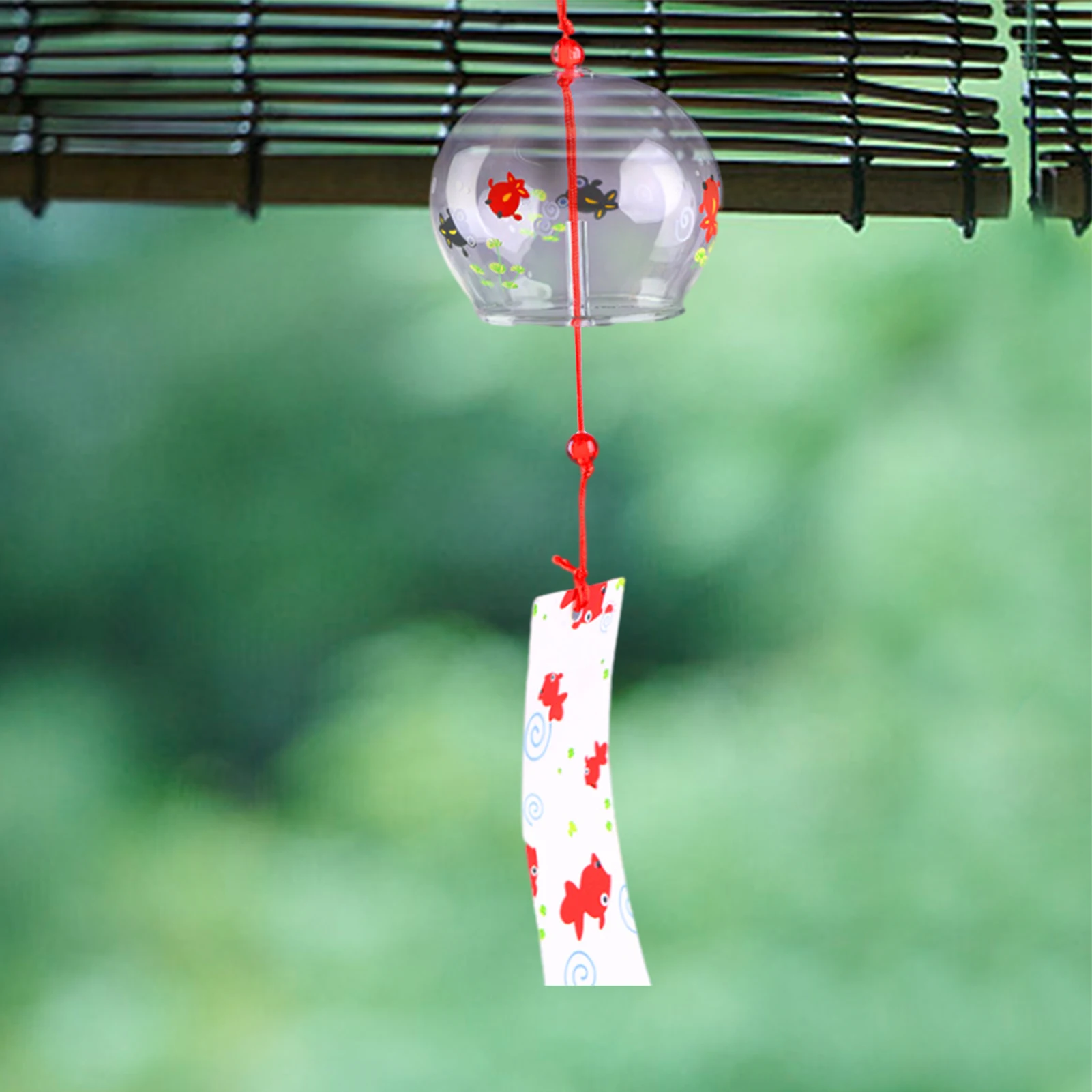 Wind Bell Japan Wind Chimes Romantic Flower Small Wind Bells Handmade Glass Furin Japanese Home Spa Kitchen Office Decors