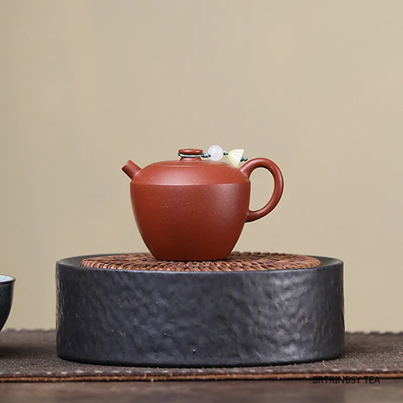 

Chinese Yixing Handmade Purple Clay Teapot Tradition Small Capacity Zisha Tea Pot Beauty Tea Infuser Kettle Teaware Tea Set 90ml