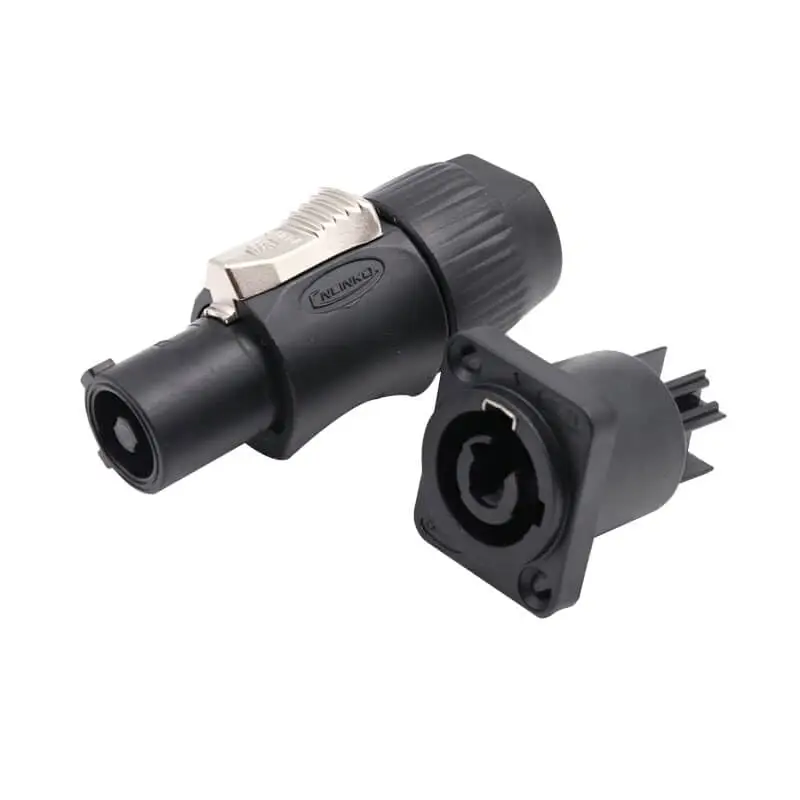 YF24 3 Pin Powercon Plug Socket Connectors IP44