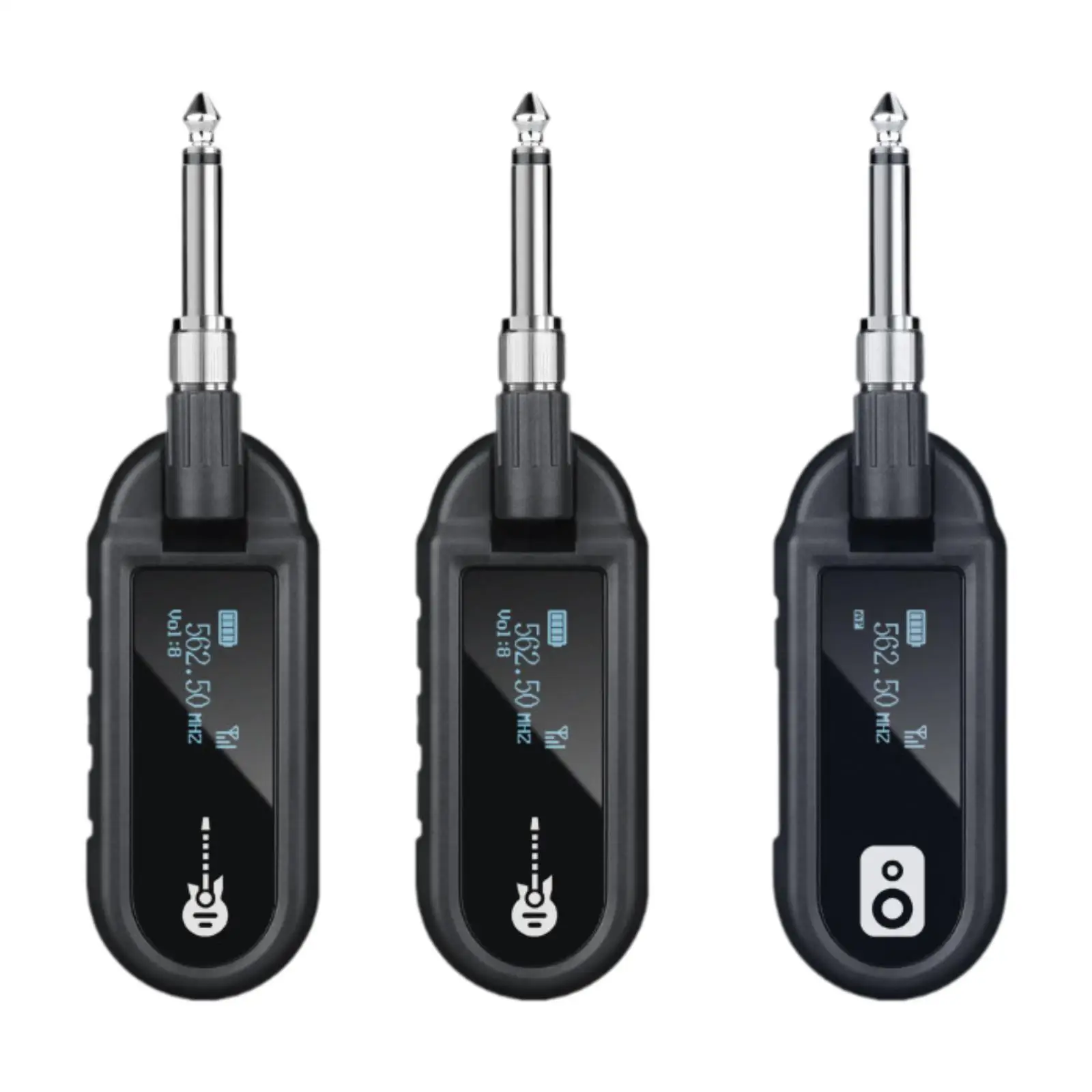 Guitar Transmitter and Receiver 2.4G Guitar Wireless System for Bass Music Recording Equipment Electric Guitar Bakelite Guitars