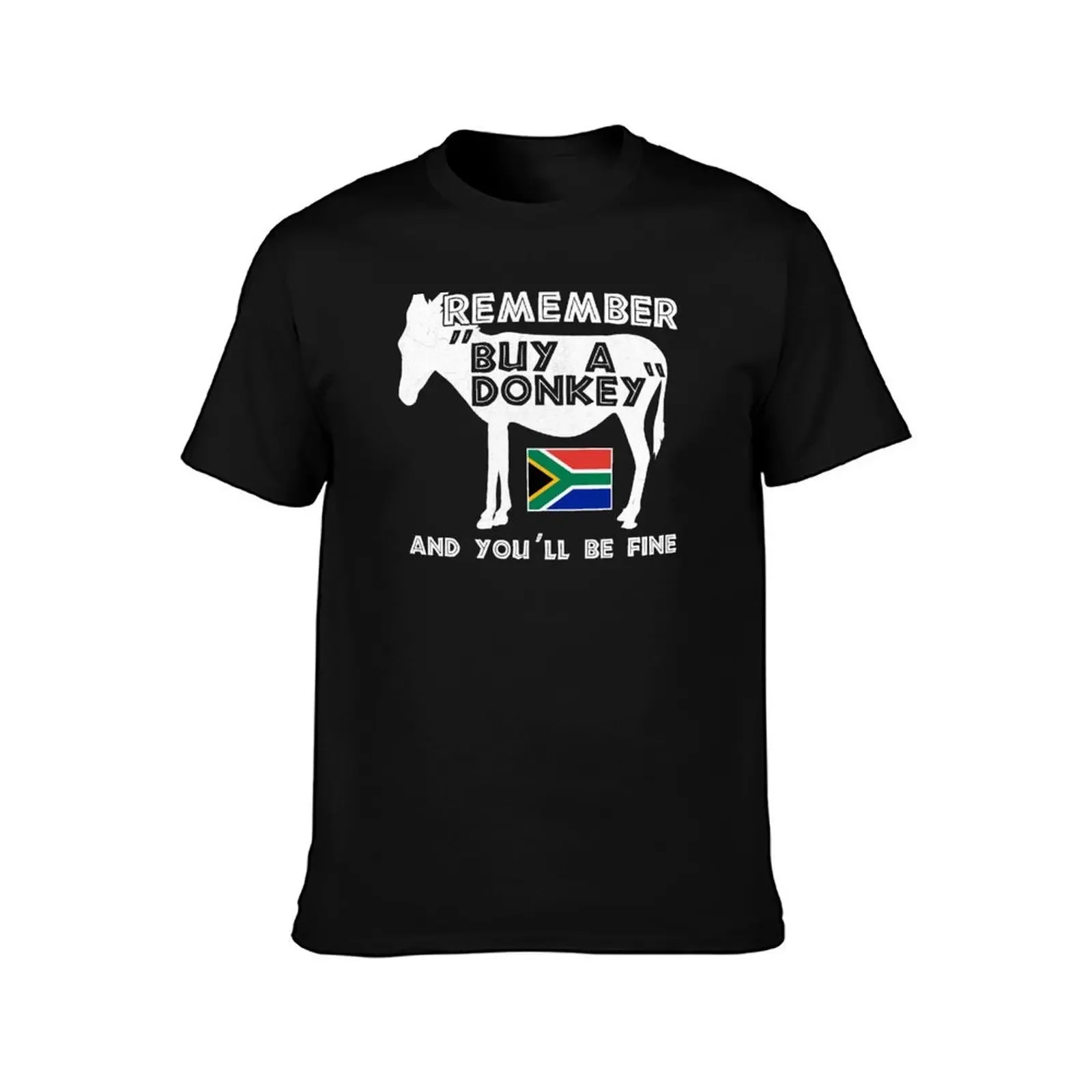 Buy A Donkey South Africa Funny Translation Tourist T-Shirt shirts graphic tee funny gifts outfits for men