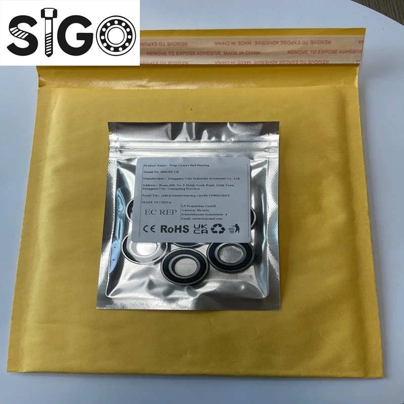 6901-2RS Hybrid Ceramic Bearing  12*24*6 Mm ( 1 PCS ) ABEC-9  Bicycle Hub Front Rear Hubs Wheel  Ceramic Balls Bearings