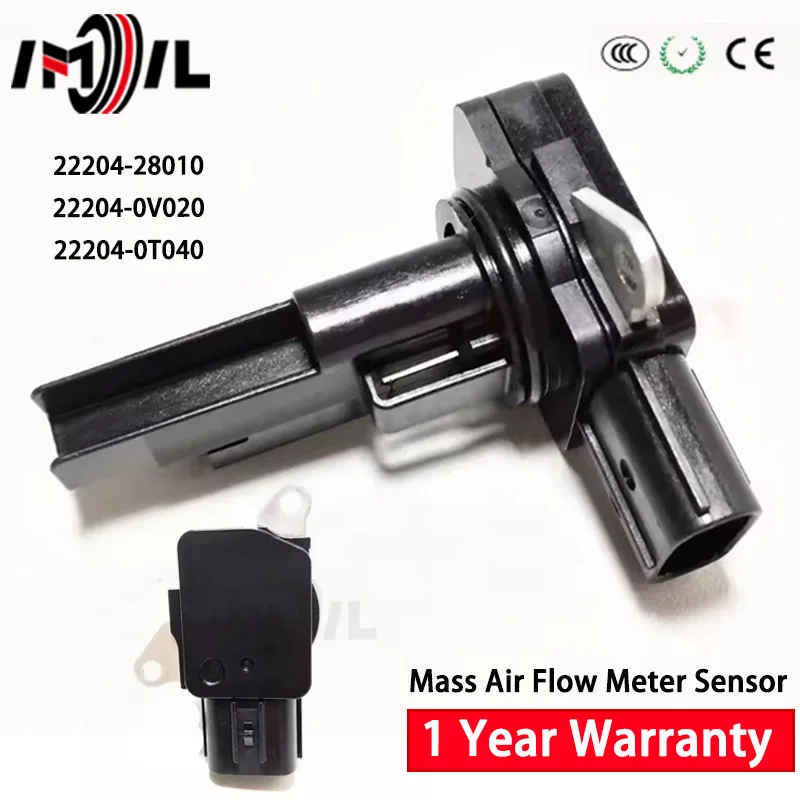 

Датчик массового расхода воздуха (ДМРВ) 22204-31020 22204-28010 для Toyota Rav4, Scion, Avalon, Sienna, Corolla, Camry, Lexus RX350, новый, 197400-5150
