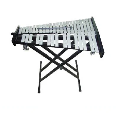Gelonlab HS-TG37 37 مفتاحًا Glockenspiel Professional Metallophone مع حامل، حقيبة، حامل ملاحظات، مطارق مطاطية