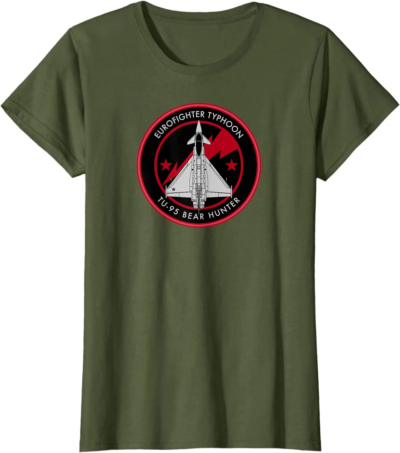 RAF Eurofighter Typhoon Patch Men T-Shirt Short Sleeve Casual Cotton