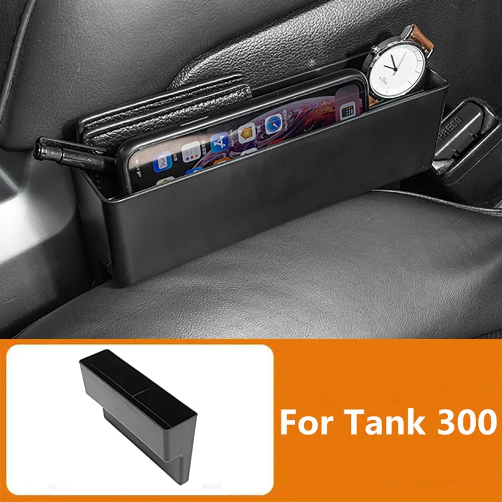 Car Seat Seam Storage Box For Tank 300 2021 2022 2023 2024 Auto Interior Storage Sorting Modified Accessories