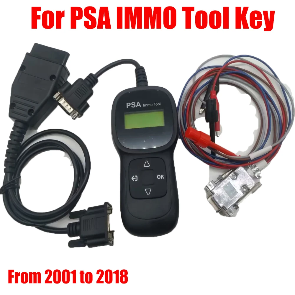 

For PSA IMMO Tool Key for Peu-geot Citro-en From 2001 to 2018 PIN Code Reader Mark Key Simulator IMMO Emulator