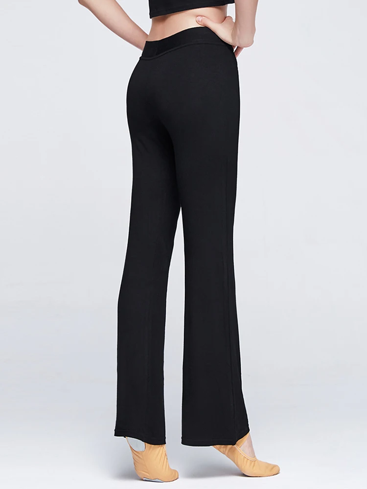 

High-waisted loose wide-leg pants, modern classical dance training suit, teacher's figure-hugging costume, ethnic clothing