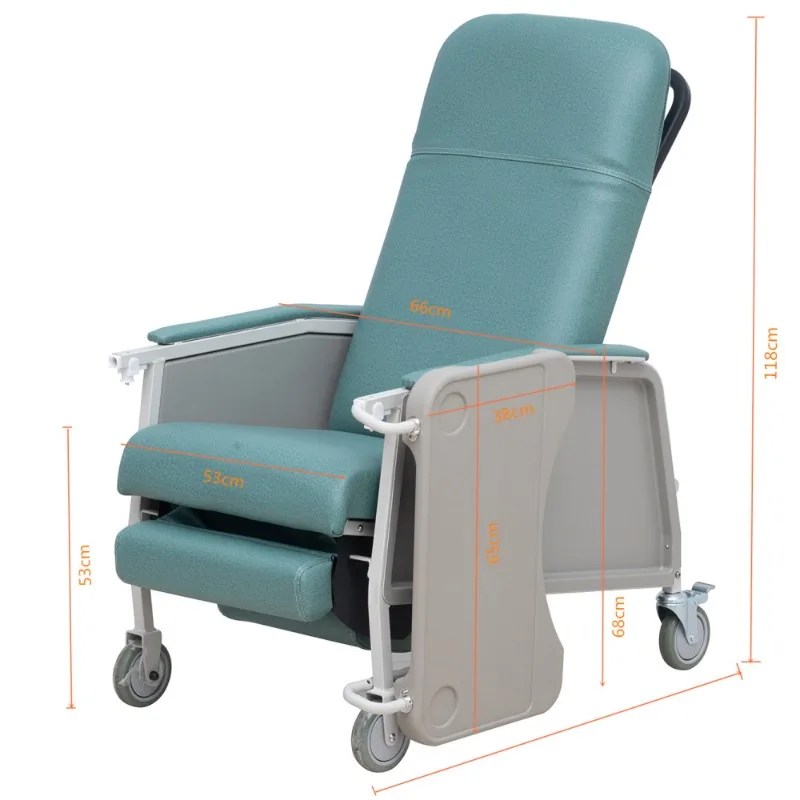 Hospital manual elderly chair