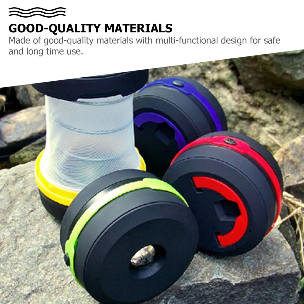 

1Pcs Camping Tent Lamp Portable LED Outdoor Handheld Light Multi-Functional Bright Waterproof Lantern for Adventure Emergency