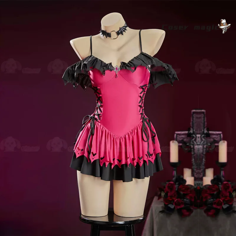 

Аниме Monster Cos High Draculaura Косплей Костюм Сексуальный Купальник Прекрасная Униформа Хэллоуин Вечеринка Ролевая Игра Наряд Женский