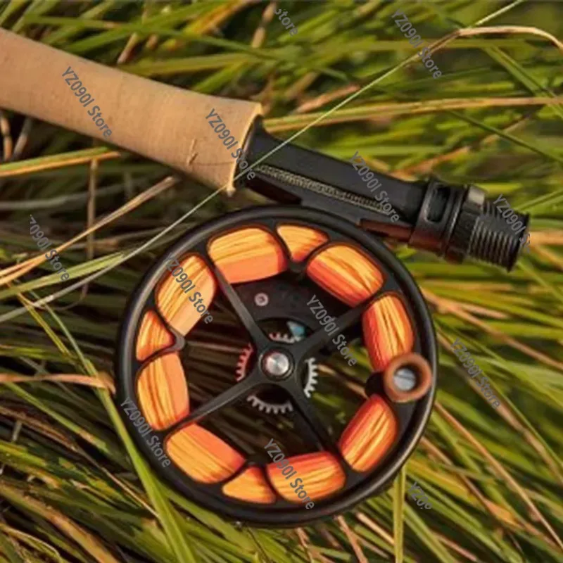 Full Metal Fly Fishing Reel, Freshwater Stream Fishing Gear