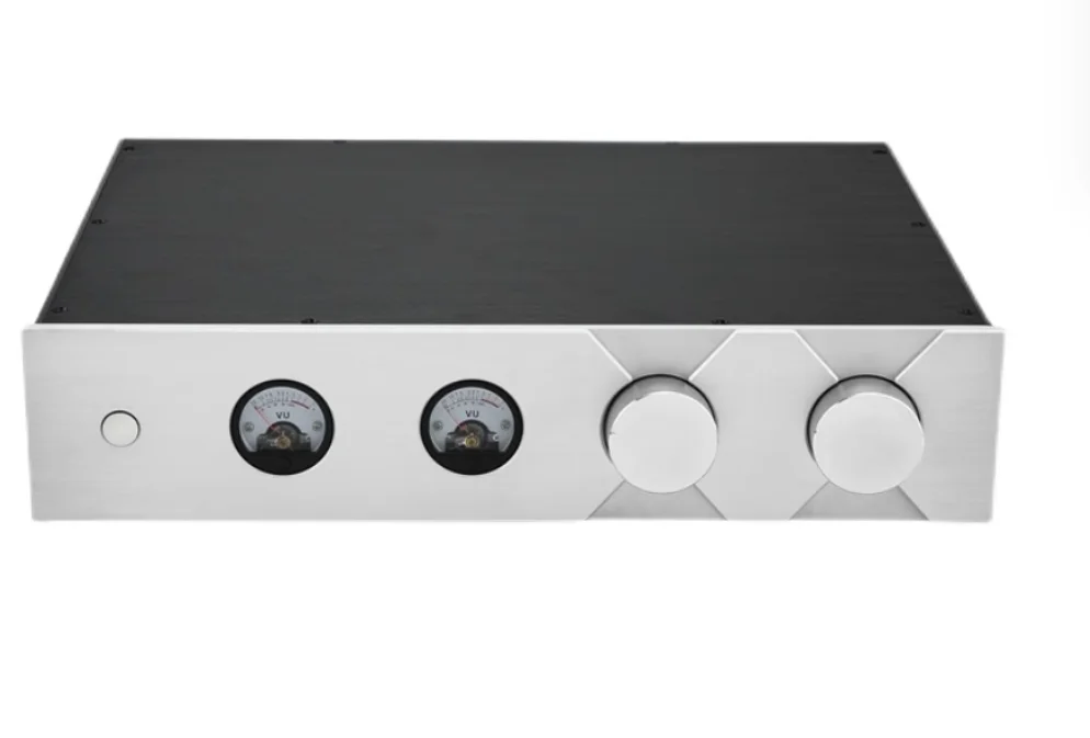 CJ189 อลูมิเนียม Amplifier แชสซี/Preamplifier/AMP Enclosure กล่อง DIY (425*90*312 มม.)