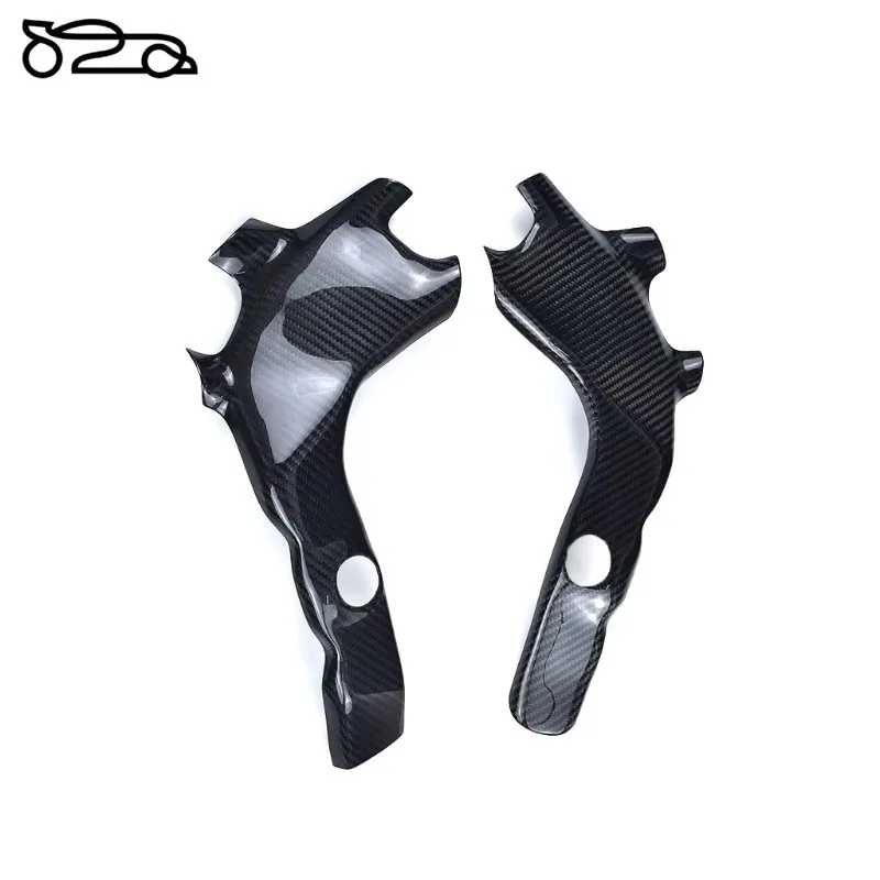 for Kawasaki ZX25R Motorcycle Retrofit Prepreg Carbon Fiber Body Frame Strip, Fairing Frame Cover and Side Panels All Carbon Fib