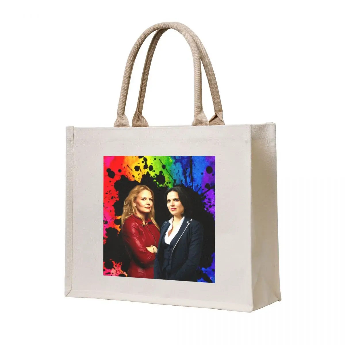 

Emma & Regina (Swan Queen) Tote Bag canvas shopping bag tote bag university Canvas