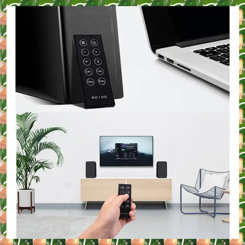 JAJA RC10D Remote Control Suitable For Edifier Sound Speaker System RC10D RC100 R2000DB Remote Control Durable Easy Install