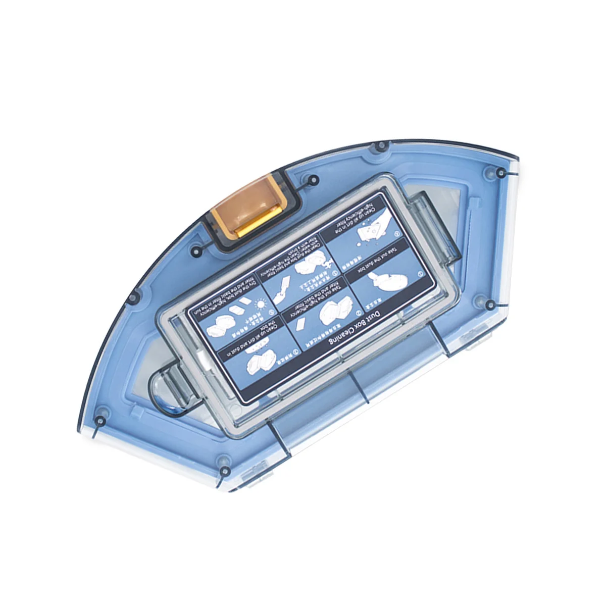 Dust Container Tank for Mamibot Exvac660 EXVAC680S 880 for Tesvor X500 Pro Vacuum Cleaner Dust Box ,Small Suction Port