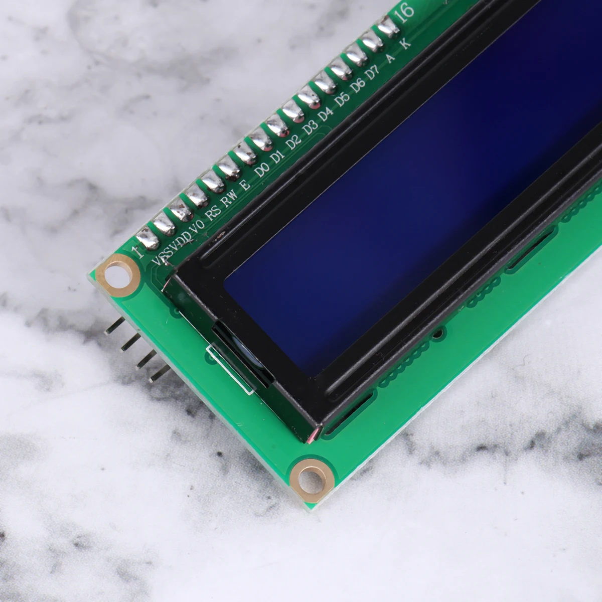 

1602A Blue Backlight 2-Wire Serial Interface Compatible For Arduino Mega R3 Durable Lcd Module For Electronics Project Data