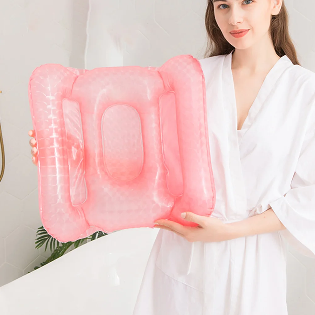 Inflatable Cushion Water Injection Seat Bathtub Bathroom Supply Spa 8cm Anti-hemorrhoids