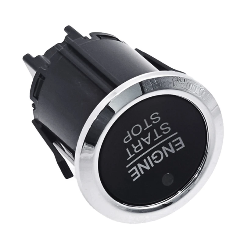 Start Stop Button Assembly with Black Trim for F150 F250 F350 Dashboard Push Start