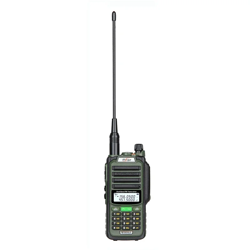 

MSTAR M-UV5 PLUS UV Double Segment DMR Radio FM Buttons LED Flashlight IP68 Waterproof 771 Antenna Long Range Walkie Talkie