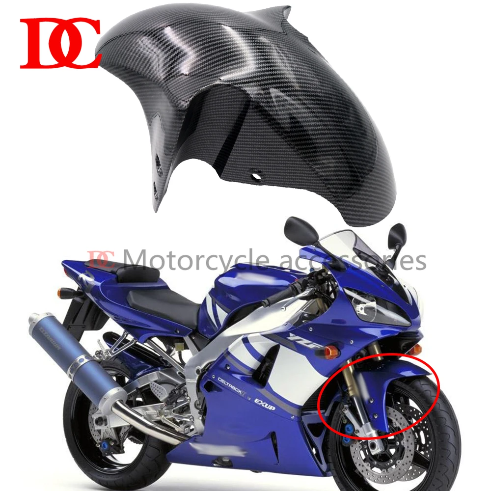 Suitable for Yamaha YZF R1 1998 1999 2000 2001 Front Fender Fairing Mudguard Protective Cover Front Shock Absorber Splash Guard