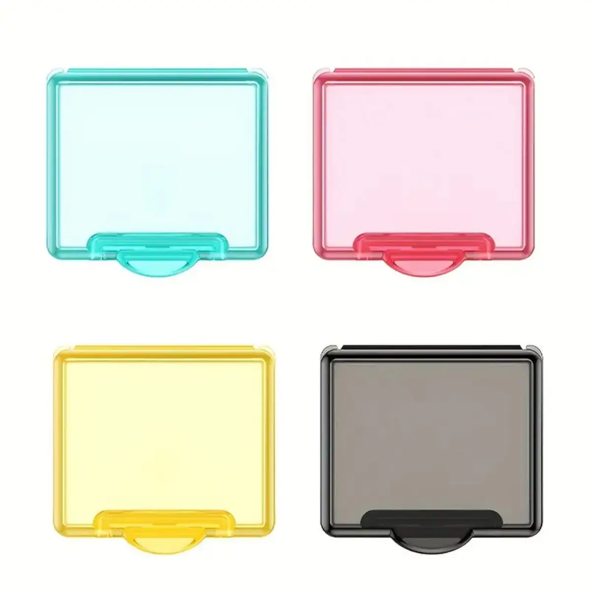 【Hot sales】3pcsSmall pill box, mini transparent plastic pill box, easy to carry, compact, easy to carry