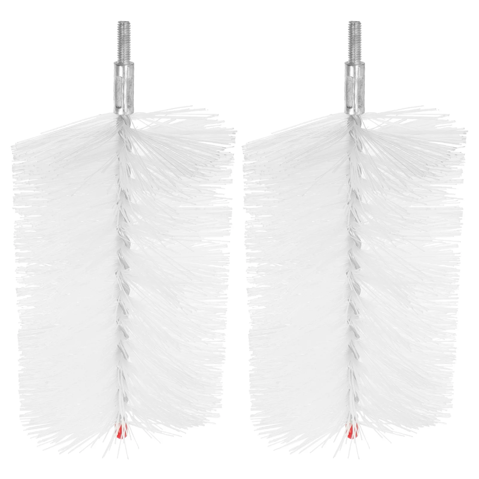 

2 pcs Drain Hose Brush Head Replacement Nylon Metal Cleaning Tool For Washing Machine Kitchen Sink Bathtub Portable