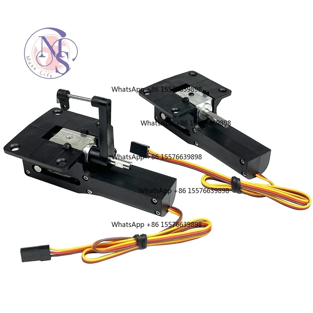 Servoless Electric Retractable Landing Gear, 7.4V For Large RC Fixed Wing Jet Plane Upgrade Part