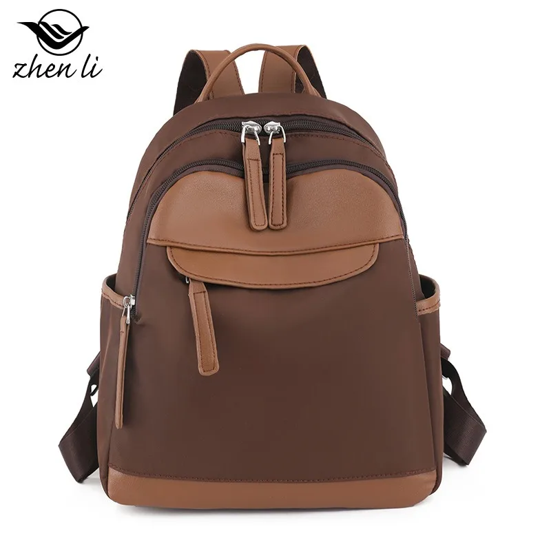

Zhenli Женская сумка 2026 Новый уличный модный повседневный рюкзак Стильный женский рюкзак оптом