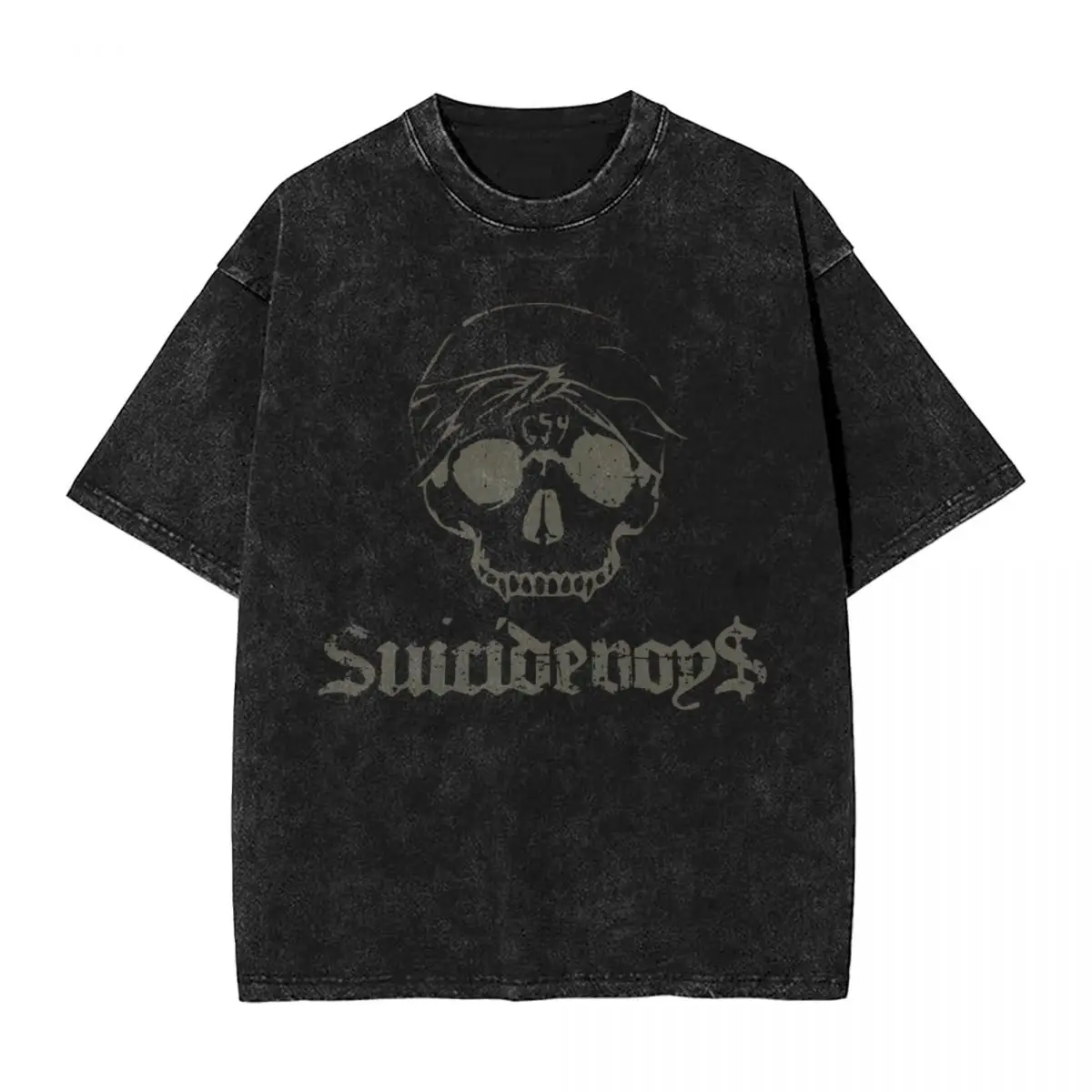 Suicideboys Vintage T Shirt Hip Hop Washed 100% Cotton Harajuku T-Shirt Vintage for Men Women Tops Streetwear Tops Tees