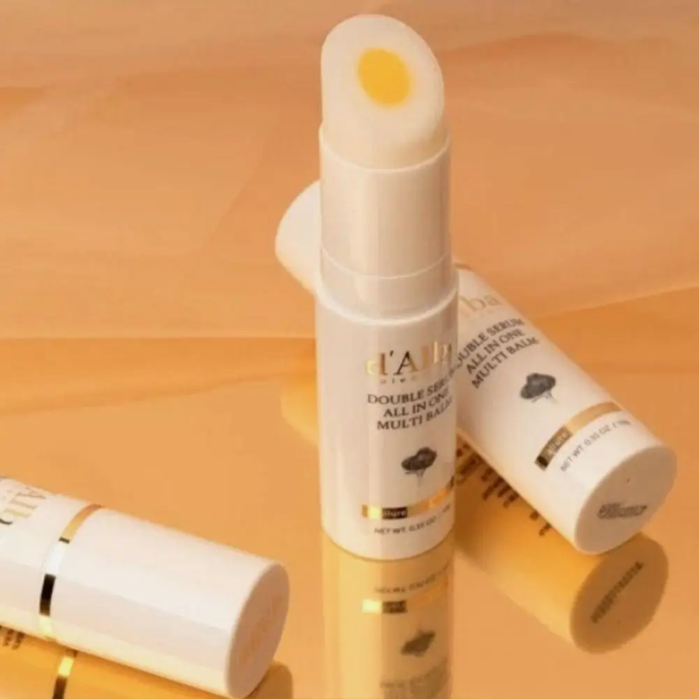 بلسم الشفاه D'Alba بطبقة مزدوجة من الزيوت النباتية الطبيعية المغذية وفيتامين E لإصلاح الشفاه المتشققة ويحسن النعومة والترطيب طويل الأمد #3