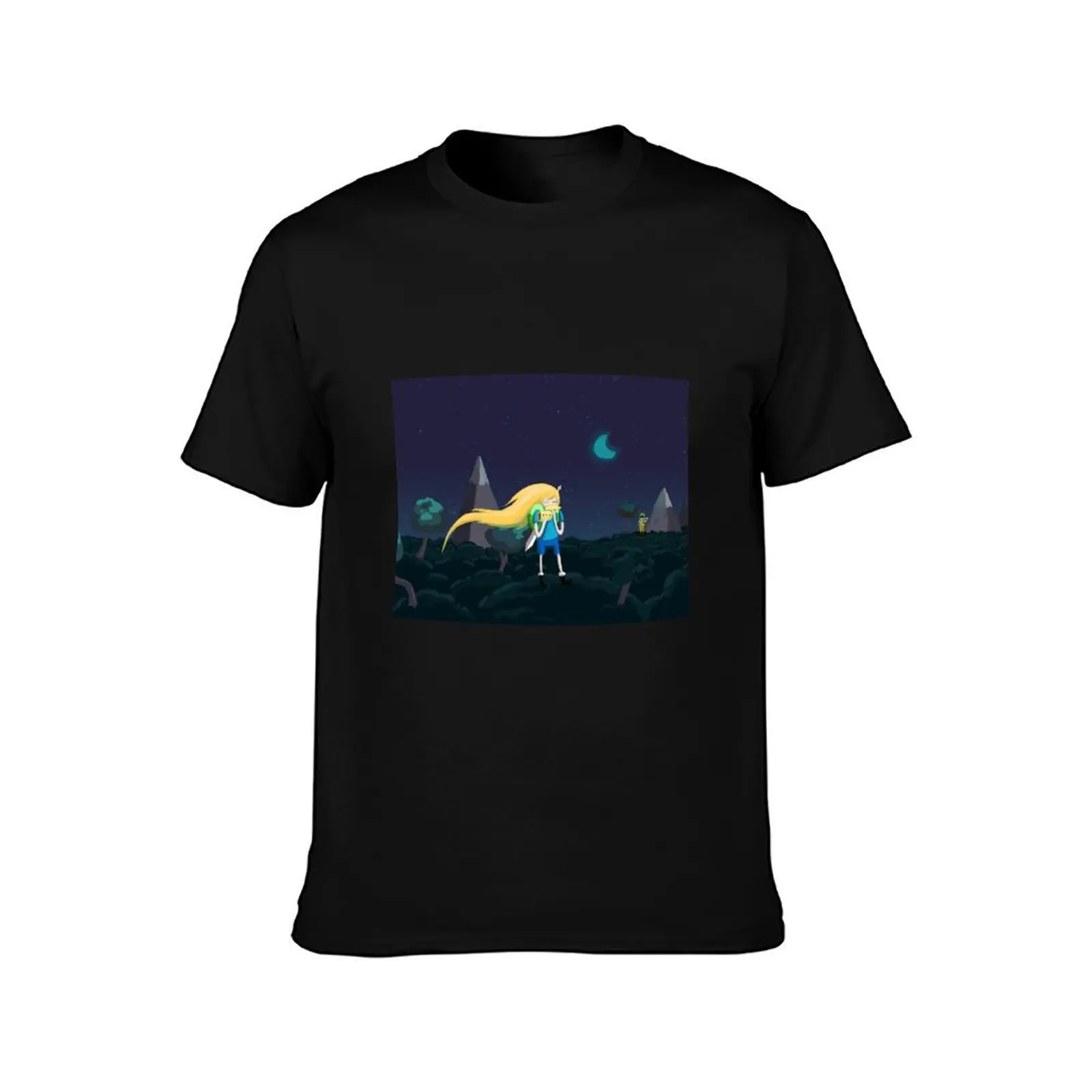 Flute Spell Night T-Shirt Lightweight Running Sports T-Shirt