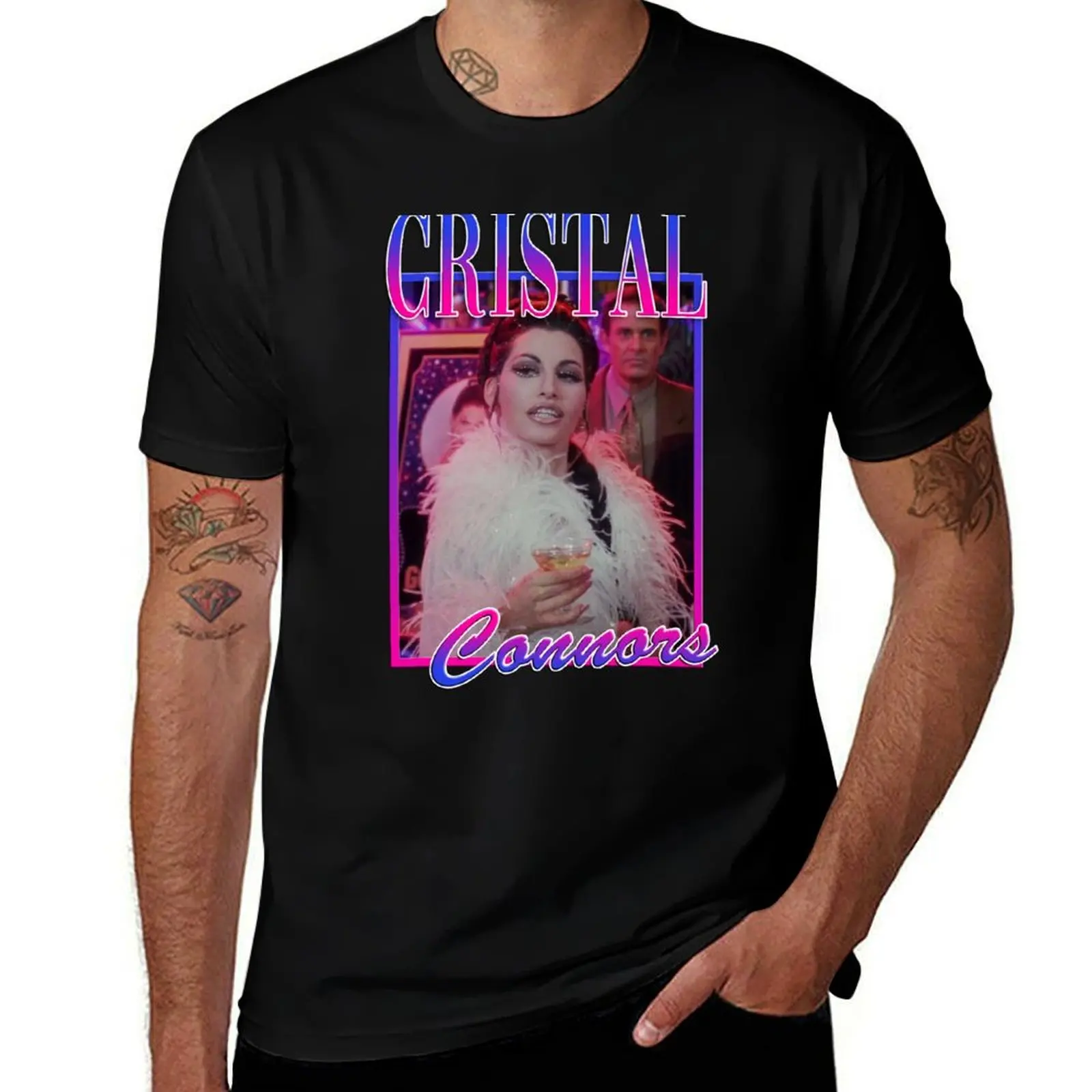 

Cristal Connors Showgirls Tribute T-Shirt t shirt man cotton t shirt personalised T-Shirt