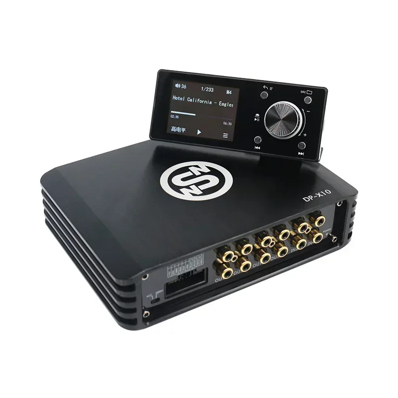 2025Sennuopu DSP 8-channel car audio processor with built-in 4-channel amplifier suitable for all vehicle models