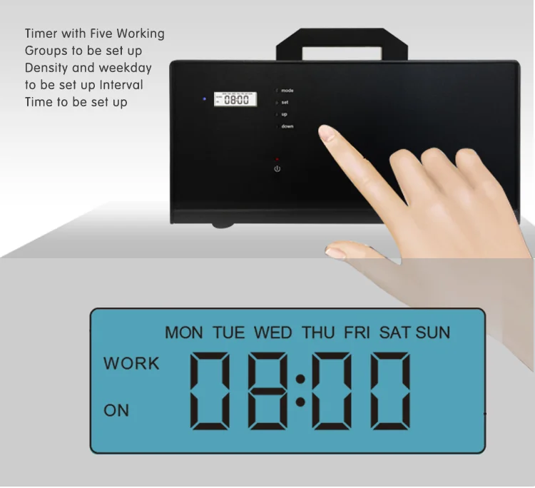 Bluetooth WIFI APP Control 5000CMB 2.6L 6.2L Imported air Pump Aluminum  Hotel Scent Oil Diffuser HVAC Scent Diffuser Commercial