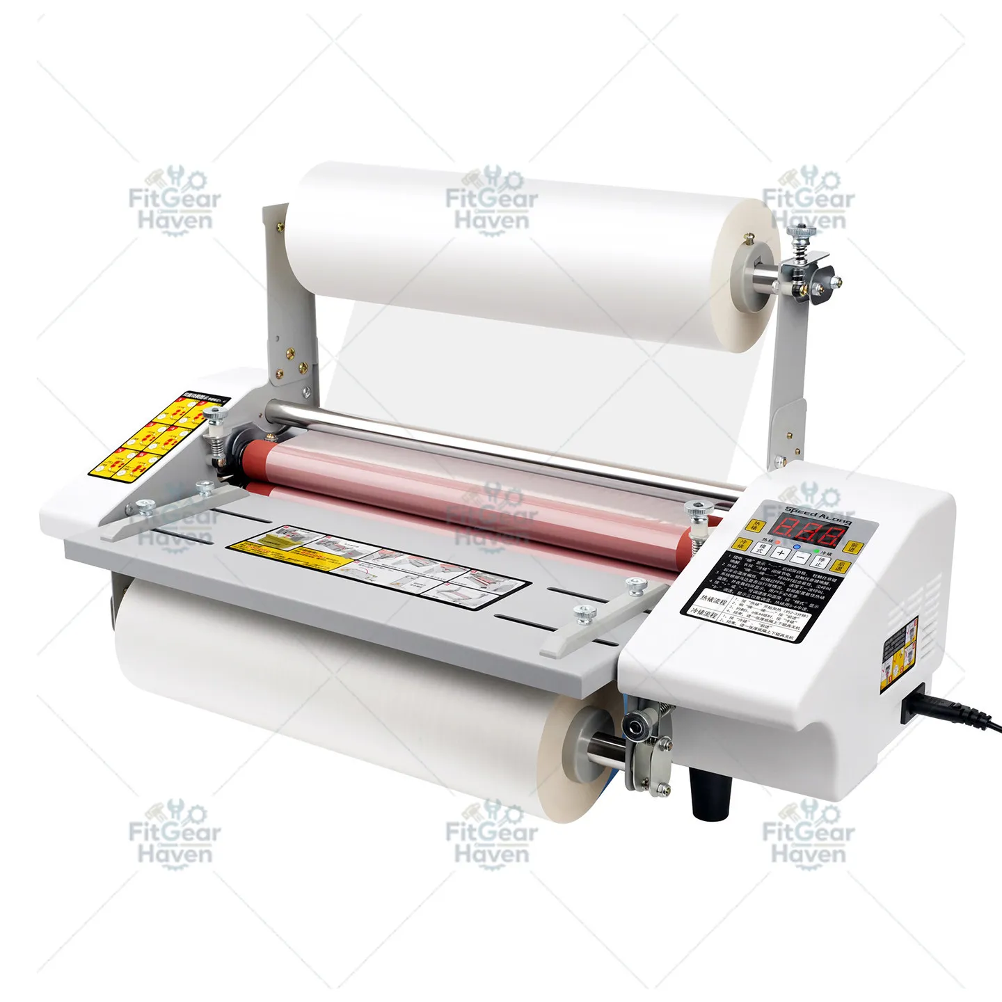 Double-sided adjustable speed manual a2 a3 a4 hot and cold laminators laminators