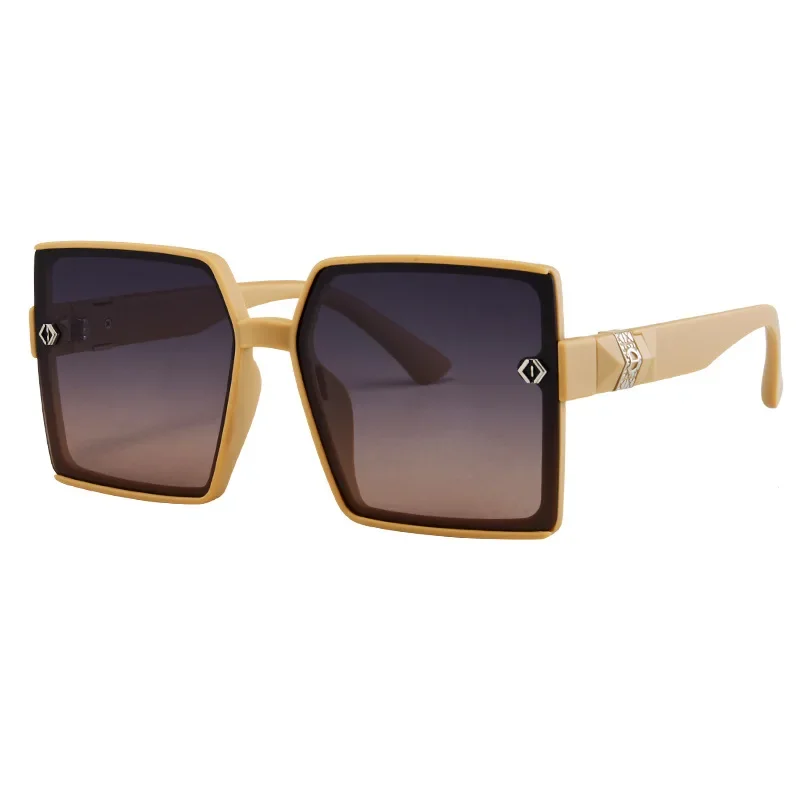 2025 New Fashion Large Frame Polarized Sunglasses Women Men Brand HD TAC Lens Sun Glasses Ladies UV400 Oculos De Sol