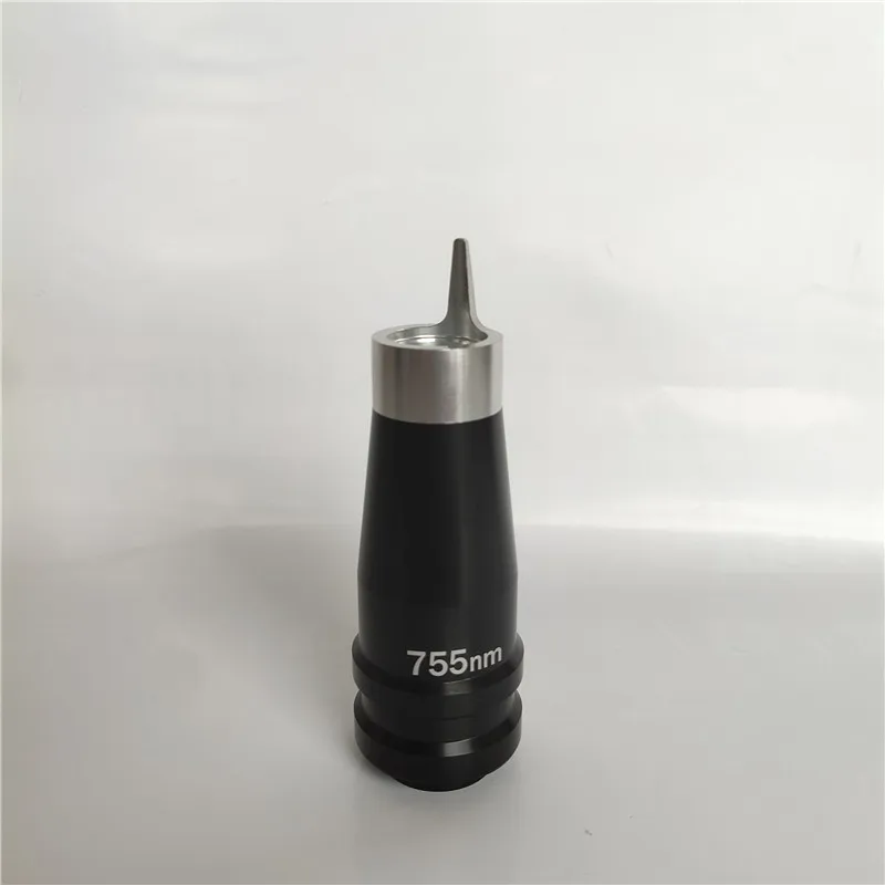 Good effect YAG laser handle use  tip 755 honeycomb for tattoo removal