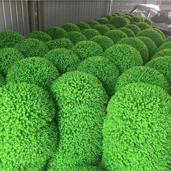 Artificial Plastic Plant Grass Ball, Suitable for Backyard, Balcony, Garden, Wedding and Home Decoration