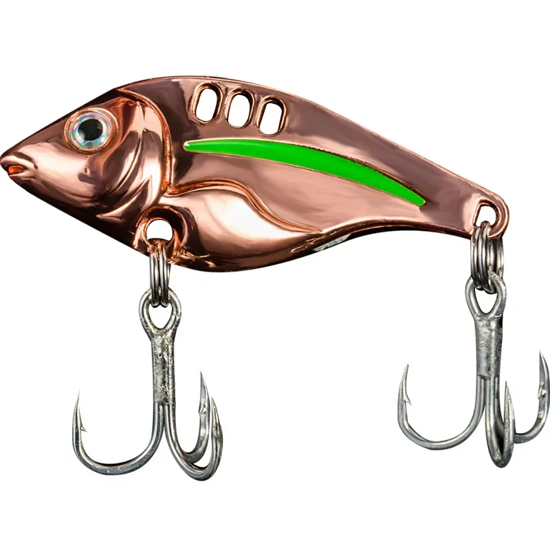 Pullu bas krank Lures Pesca titreşimli wowolures10g15g 20g Metal VIB kaşık balıkçılık cazibesi yapay sert yem mücadele