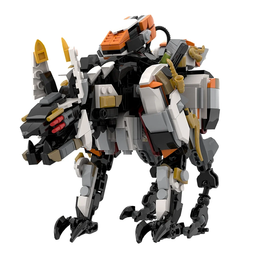 

Конструктор gobrick MOC Mecha-Monster Horizoneds Game Scorche, строительный блок Zero Dawn, динозавр, гравуар, робот «сделай сам», игрушки, подарок для детей