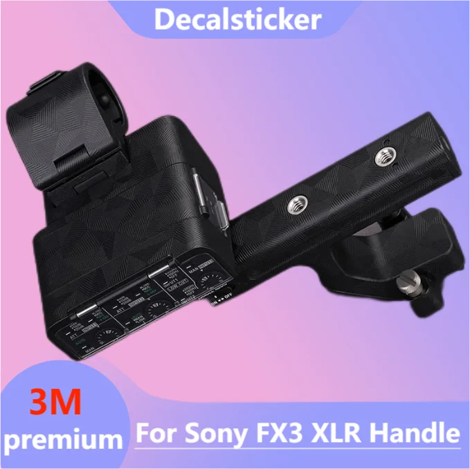 For Sony FX3 XLR Handle Decal Skin Vinyl Wrap Film Body Handle Protective Sticker Protector Coa ILME-FX3 ILME-FX30