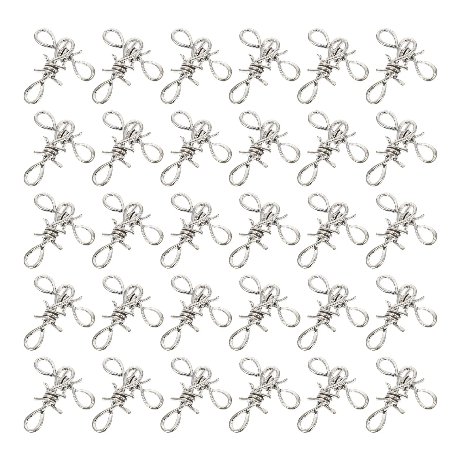

60pcs Waist Hand Chain Charms Diy Jewelry Making Accessories Necklace Bracelet Craft Kit Waist Chain Charms Zinc Alloy